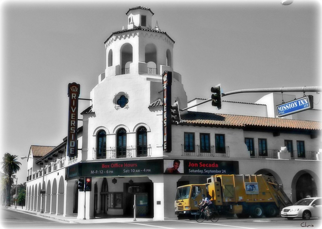 RIVERSIDE BOX OFFICE..SELECTIVE COLORS chris spurlock Flickr