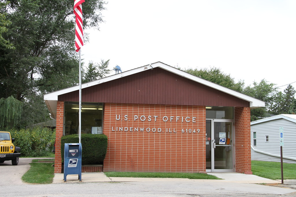 Lindenwood IL, Post Office, 61049, Lindenwood Illinois, Og… Flickr