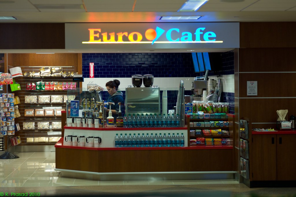 Euro Cafe and Hudson News Best seen on black press L or … Flickr