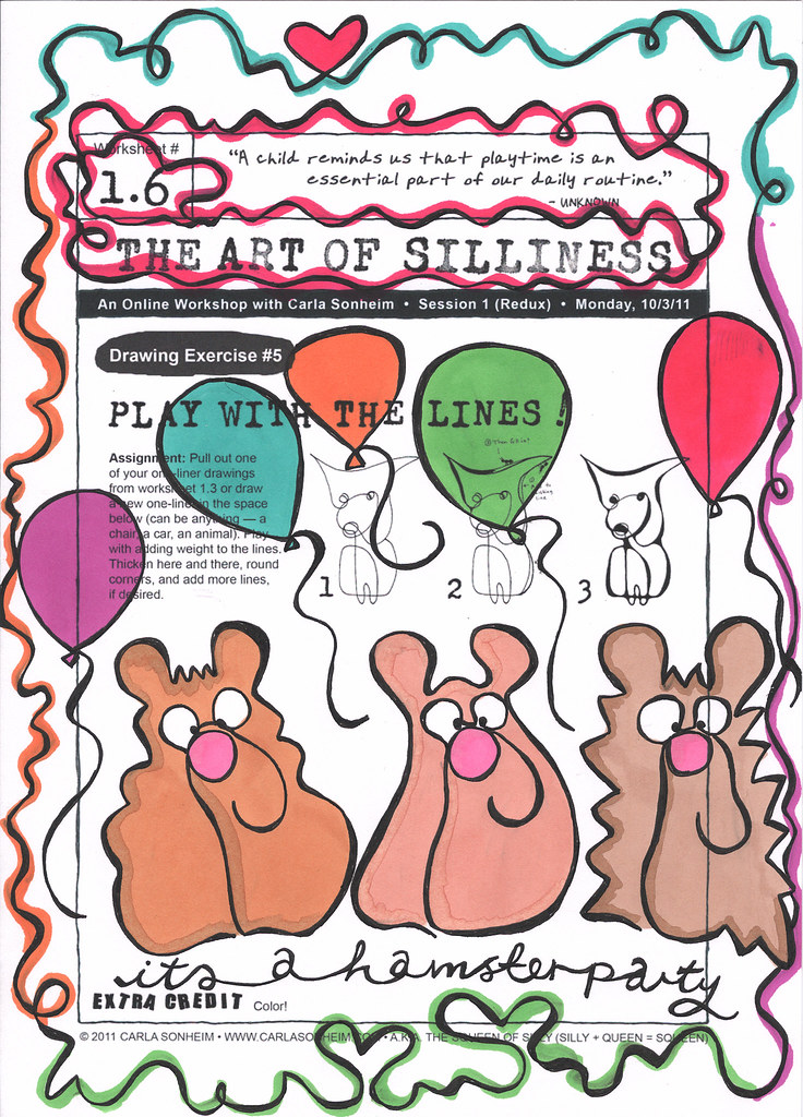 The art of silliness 16 OH MY GOSH!!!!!! I LOVED doing th… Flickr