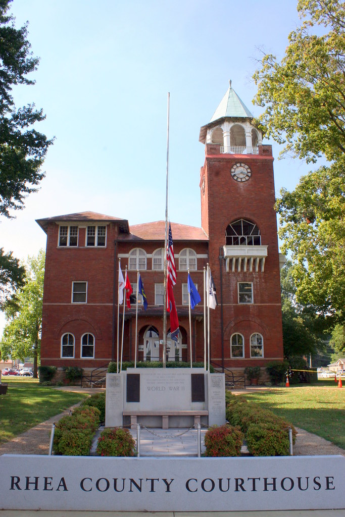 Rhea County Courthouse Street View Dayton, TN In 1925, th… Flickr