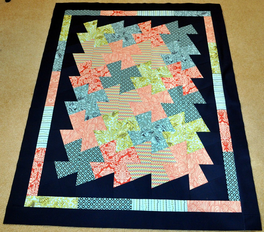 Neptune Quilt A Neptune Quilt for my little Mari is finish… Flickr