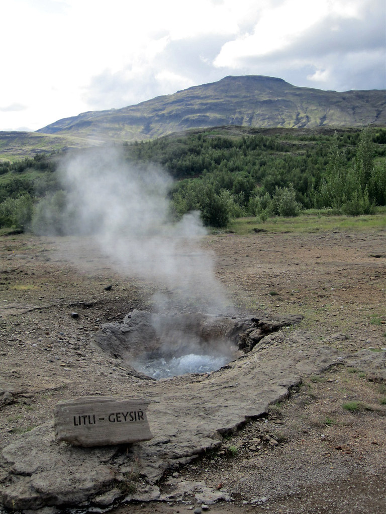 Litli Geysir, Haukadalur geyser field, Iceland Paul McClure Flickr