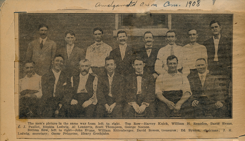 1908 Amalgamated Association Committee Amalgamated Associa… Flickr