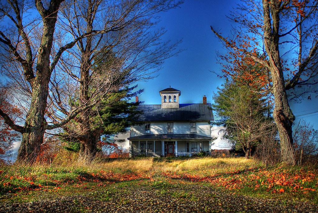 Old Scotstown house This house sits near the village of Sc… Flickr