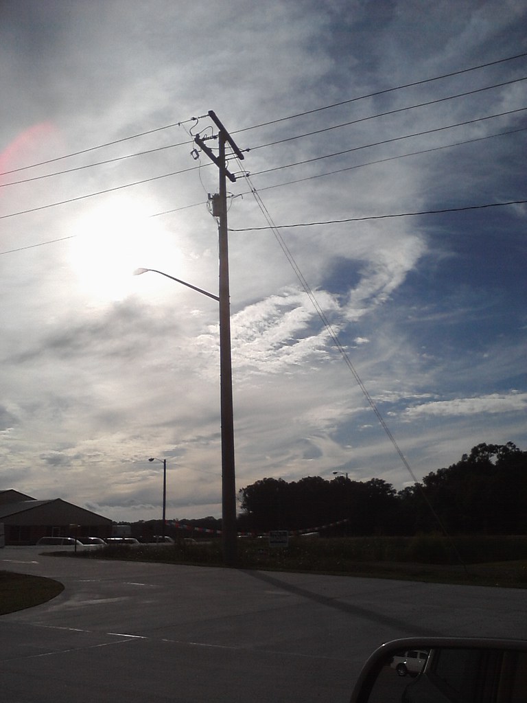 9/19/2011 515 PM CDT Chemtrailed Sky Charenton, Louisiana… Flickr