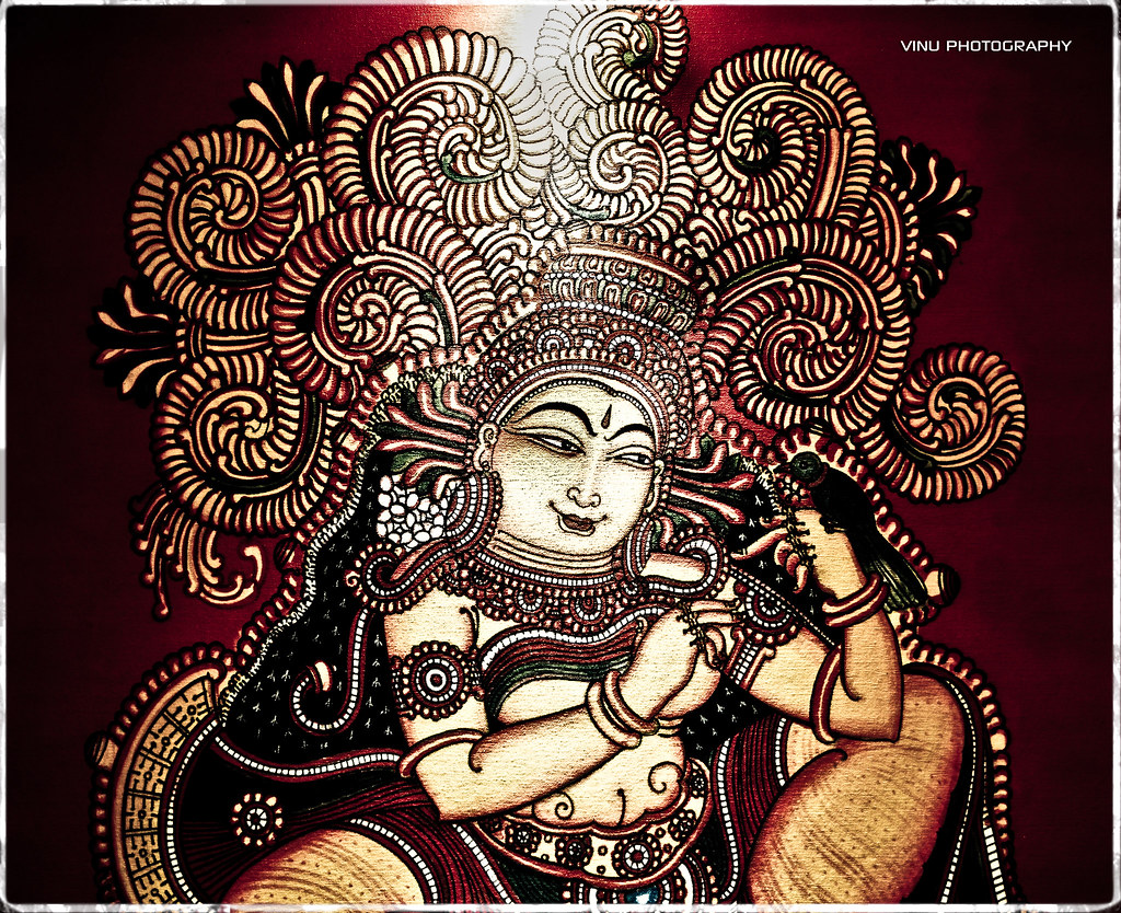 Kerala Mural ArtI Kerala Mural Art Kerala mural paintings… Flickr