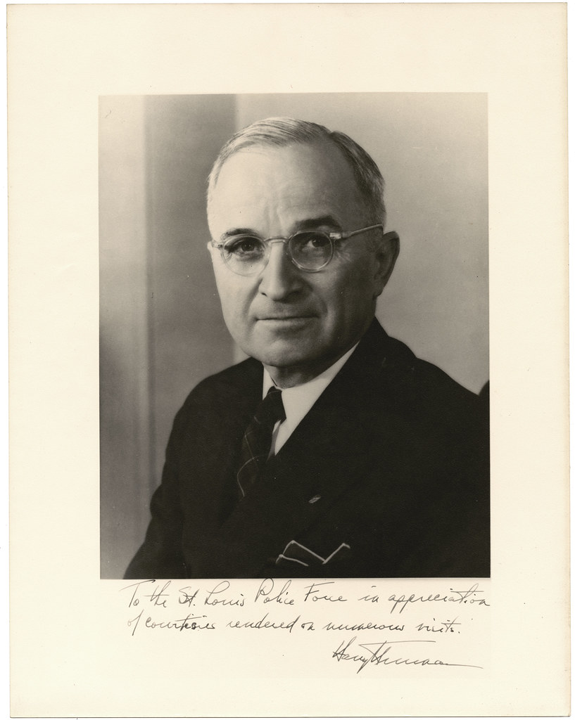 Harry Truman, late 1940s Harry Truman (1884 1972). Photo… Flickr