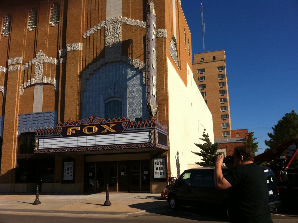 Beautiful Fox Theatre At the Fox Theatre, Hutchinson, KS. Flickr