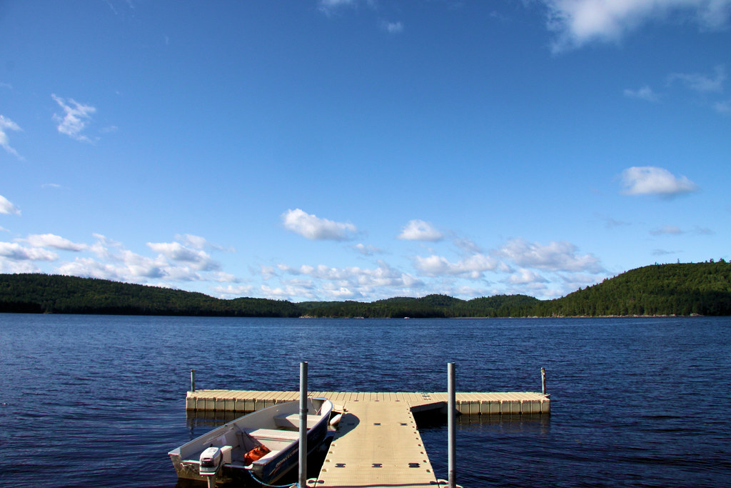 boat launch at Grand Lake, Algonquin Park Camping at Achra… Flickr