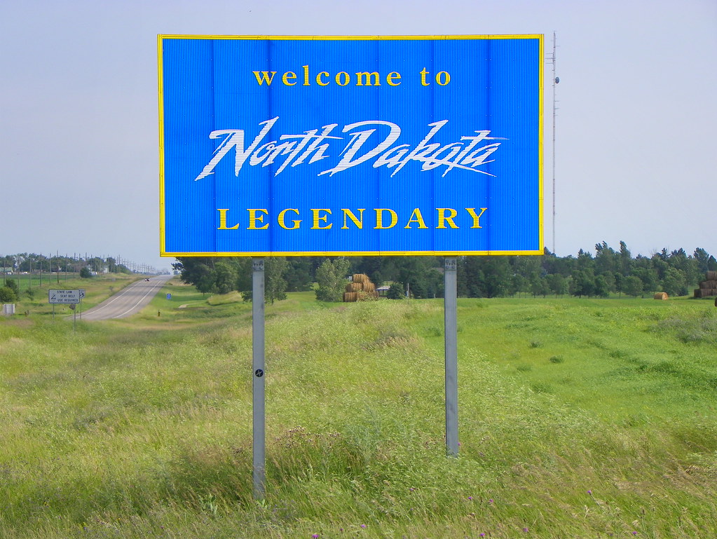 to Legendary North Dakota Entering North Dakota fr… Flickr