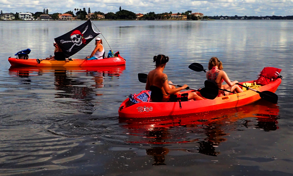 Pirates sighting on Sarasota Bay! SURFit USA SUP and Kayak Rentals