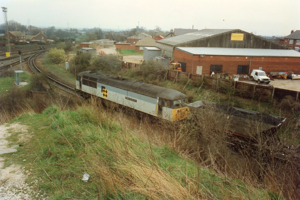 56 117 Wilton Colliery On a coal train at Knottingley Flickr