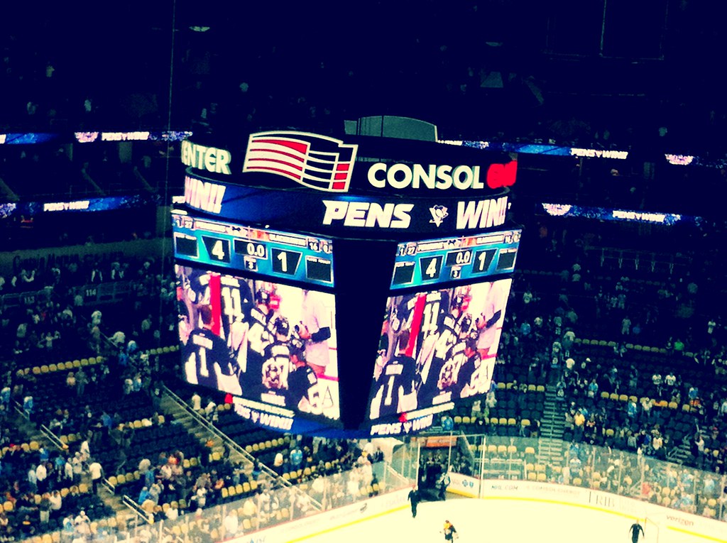 Pens game rock 41 pens over Chicago go back to your city… Flickr