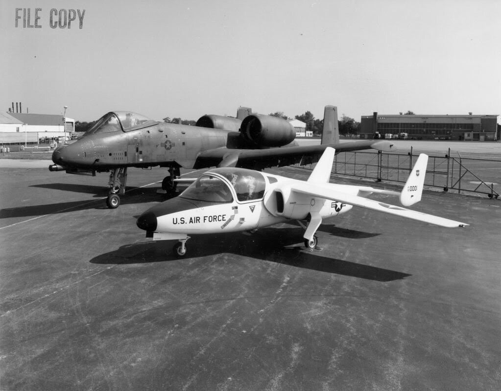 Fairchild Republic A10 and T46 kitchener.lord Flickr