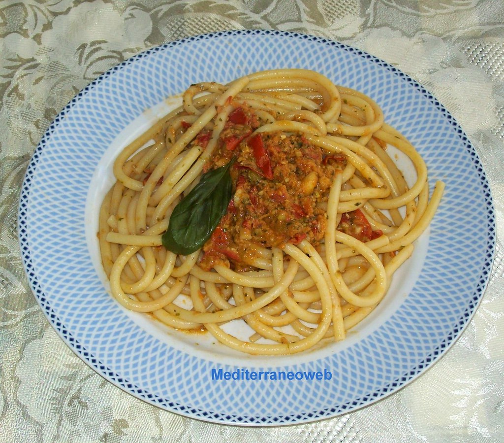 pasta con pesto alla trapanese a photo on Flickriver
