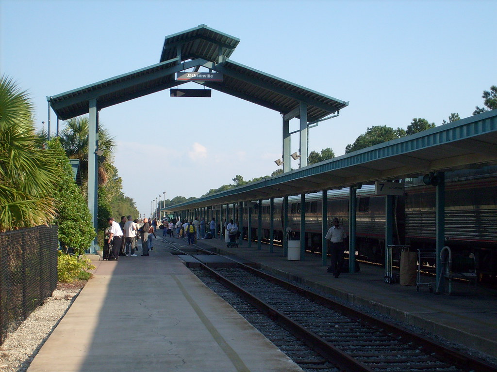 Jacksonville Amtrak Station An overall view of the Amtrak … Flickr