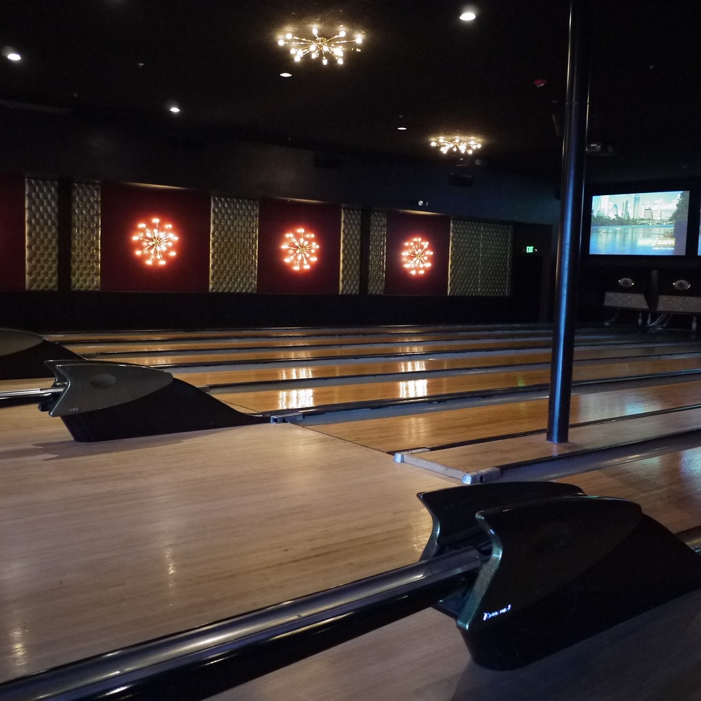 Nice vintage bowling alley in Austin, the Highball TechFi… Flickr