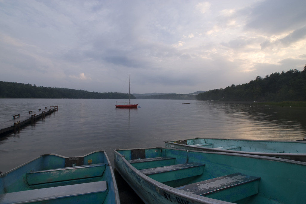 Serenity Dusk at Trout Lake, NY Jon M Flickr