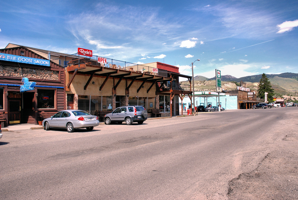 Gardiner USA 2011. Gardiner, Montana, USA 2011. John Robert