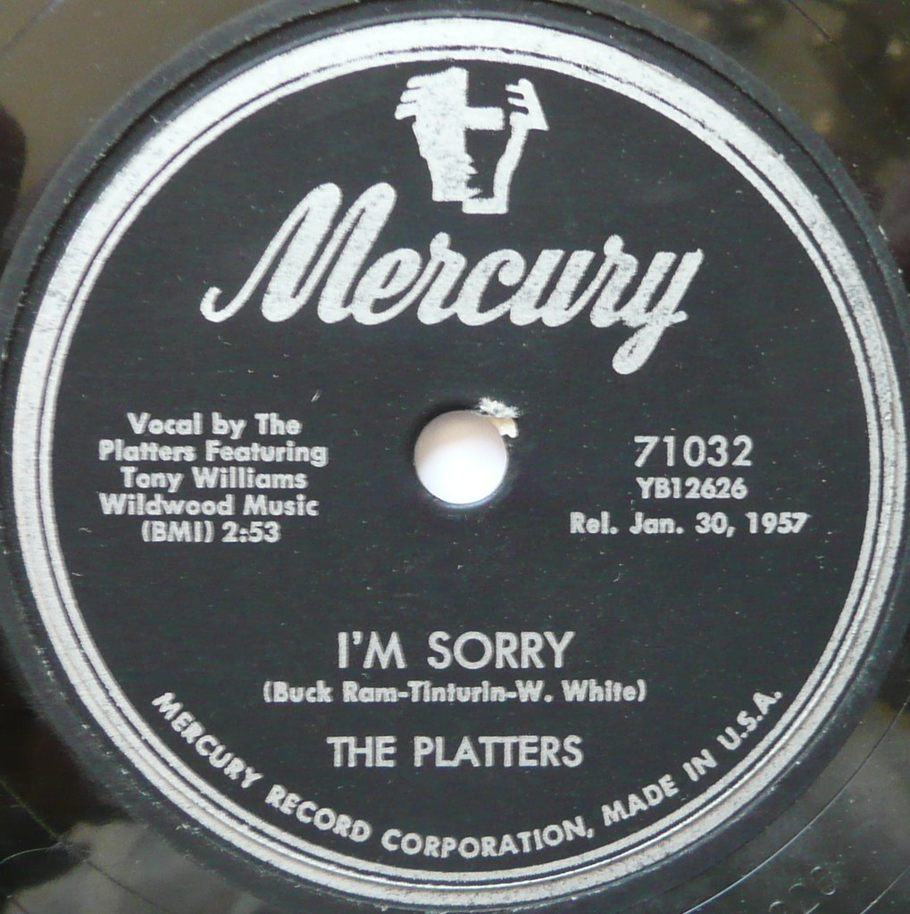 I'M SORRY THE PLATTERS 2 Frank Kelsey Flickr