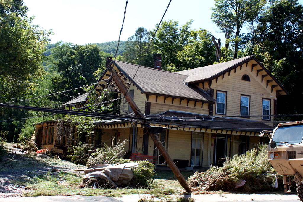 Prattsville New York Devastation on Main Street 5 Flickr