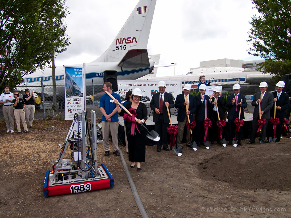 Aviation High School Groundbreaking Aviation High School's… Flickr