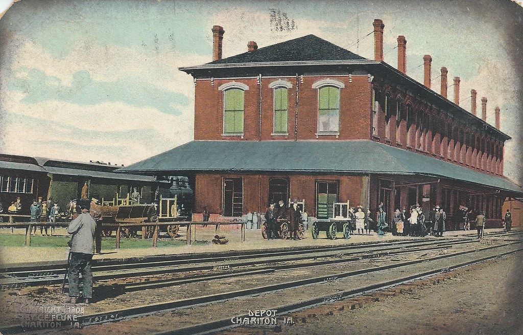 Chariton, Iowa, CBQ, Chicago, Burlington & Quincy Railroad… Flickr