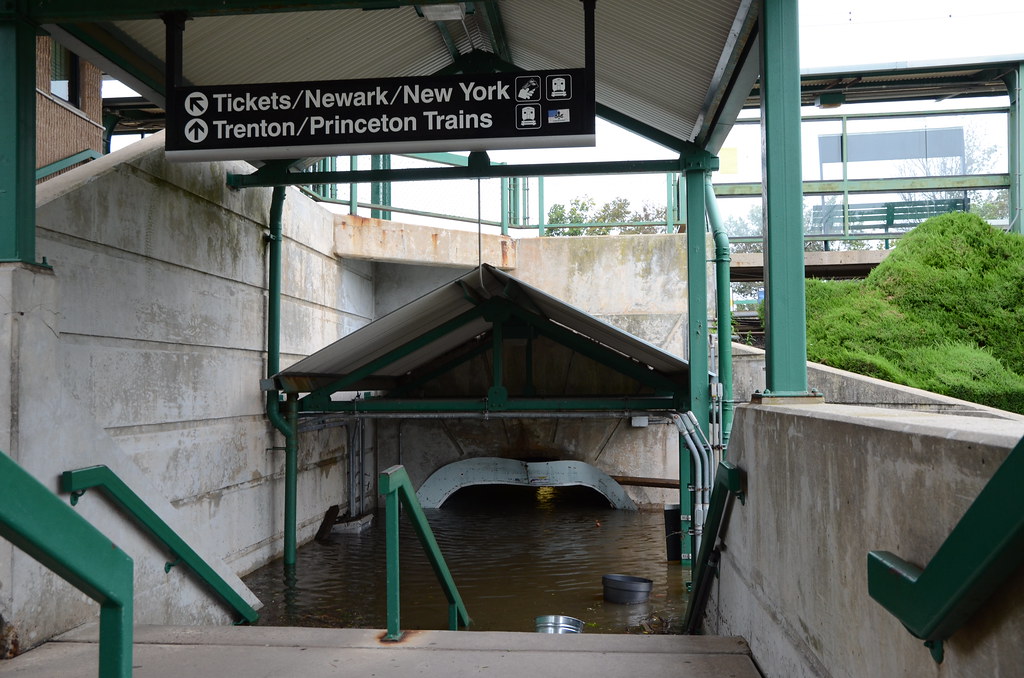 Flooded Underpass at Princeton Junction Train Station Flickr
