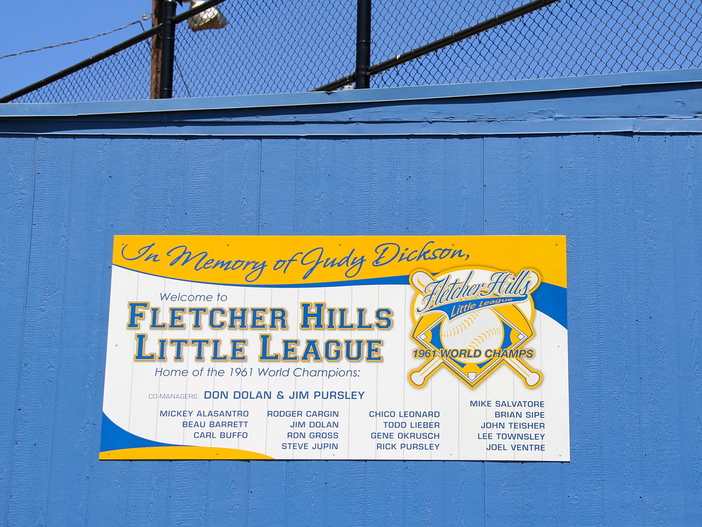 Fletcher Hills Little League World Champions 1961 50… Flickr