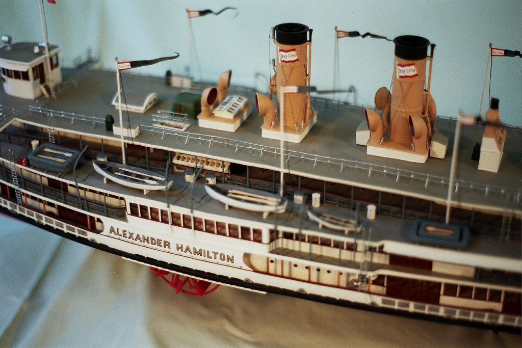 Day Line ALEXANDER HAMILTON Wood 3/32 Scale Model, Port O… Flickr