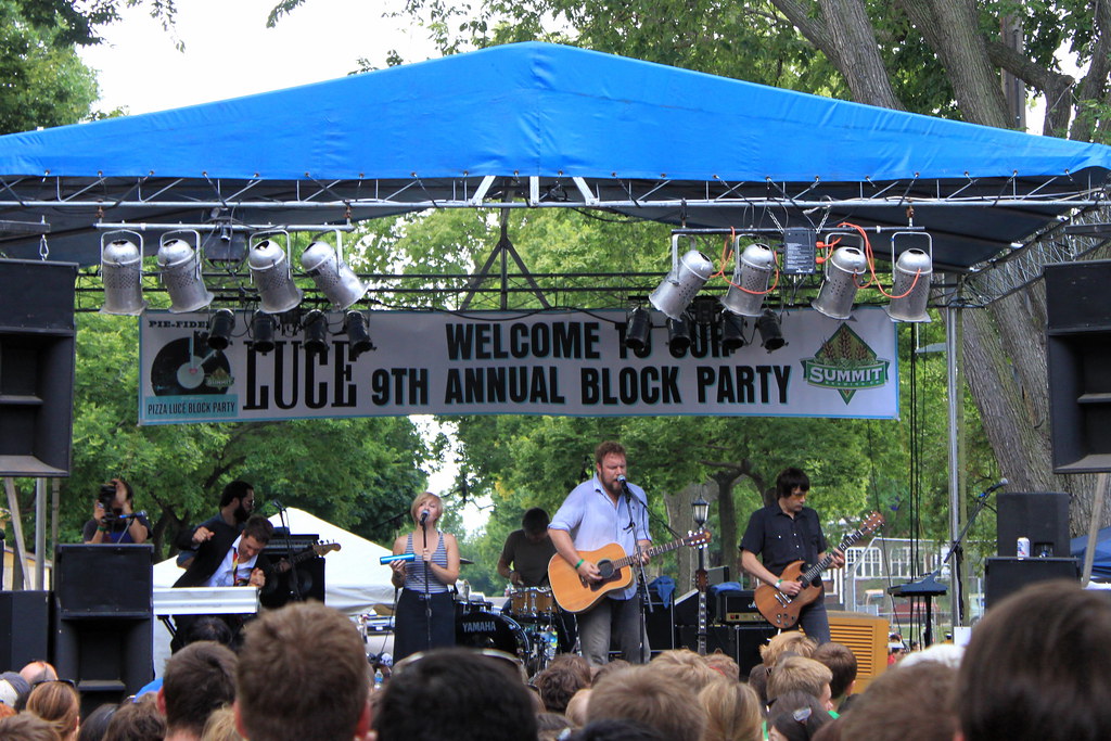 Communist Daughter Pizza Luce Block Party 2011. Minneapoli… Shaun