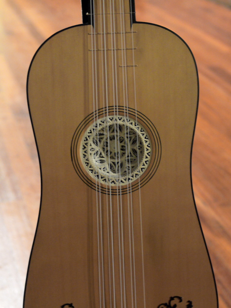 Renaissance Guitar | Gordon Ferries' magnificently detailled… | Flickr