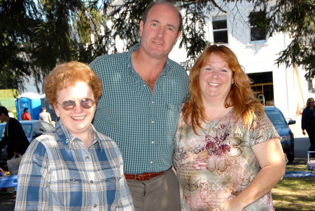 Peter Michaelis with Lewisboro Town Clerk Cathy Cory and d… Flickr