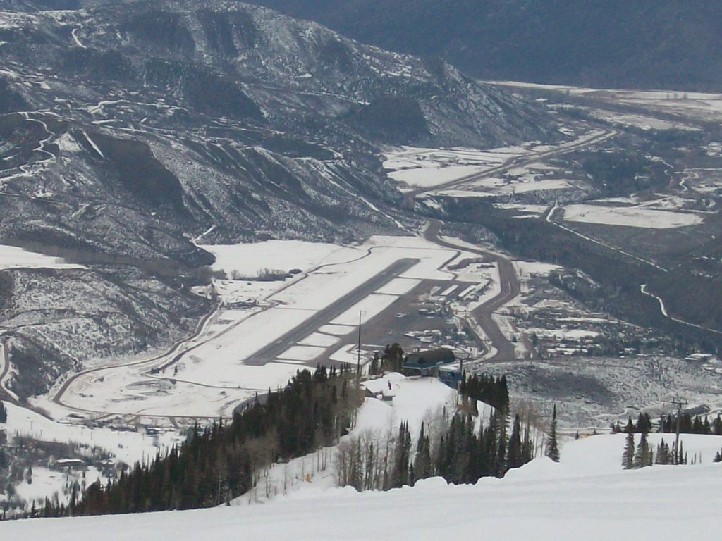 Aspen Airport View from Above cozmo54901 Flickr