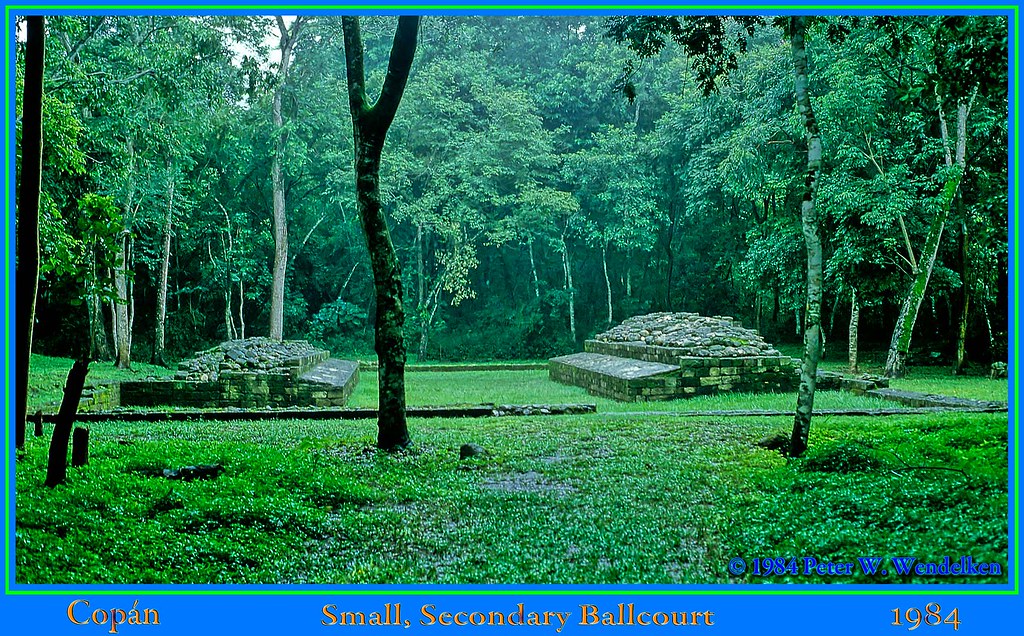 A SMALL COPAN BALLCOURT in the COPAN MAYAN RUINS, Honduras… Flickr