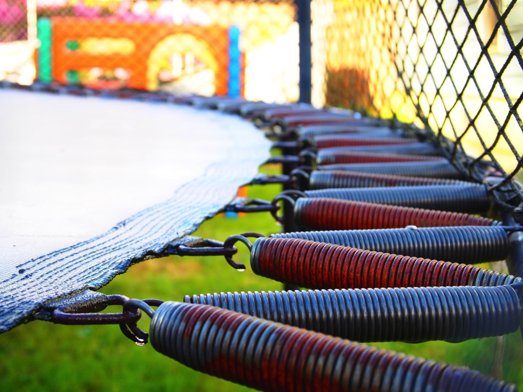 Bright Rusting Trampoline meowrer Flickr