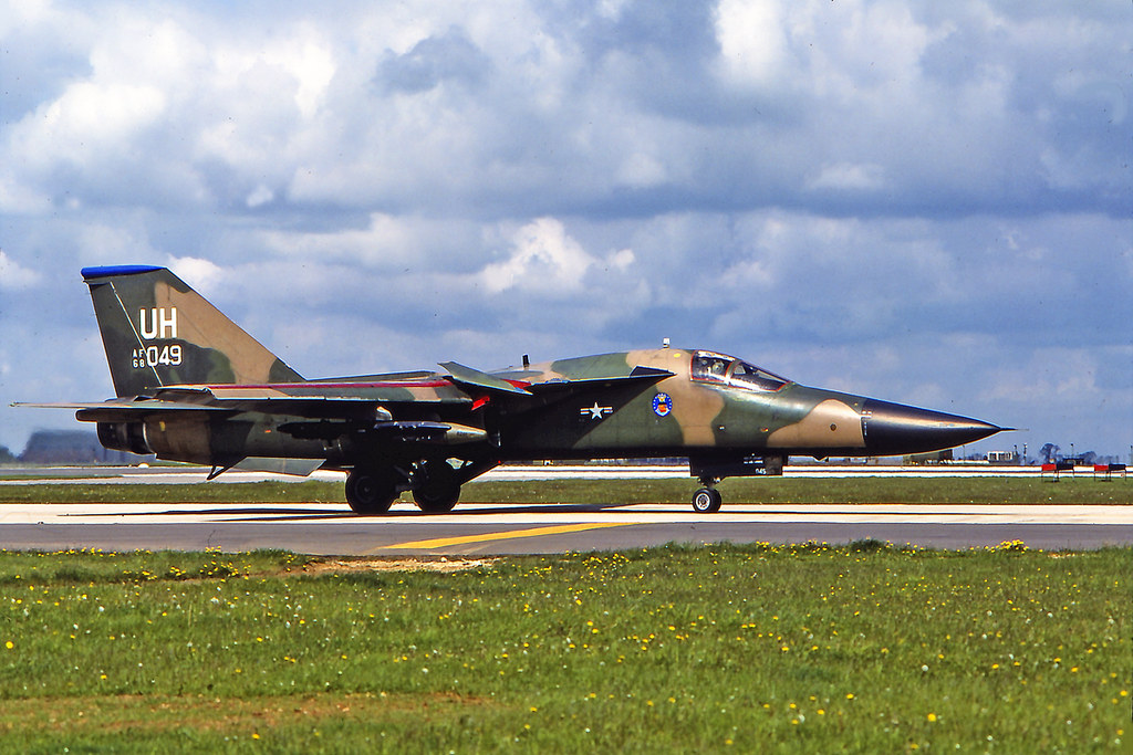 68-0049 UH | F-111E. 20 TFW / 77 TFS. Upper Heyford, UK. USA… | Flickr