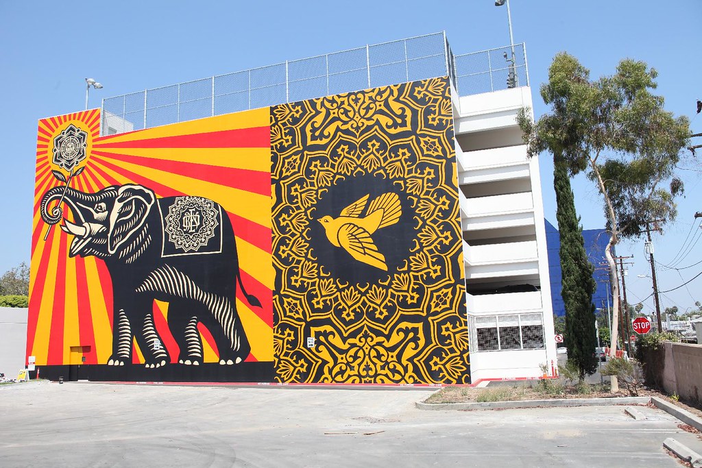 West Hollywood Library Murals photo credit Joshua Barash Flickr