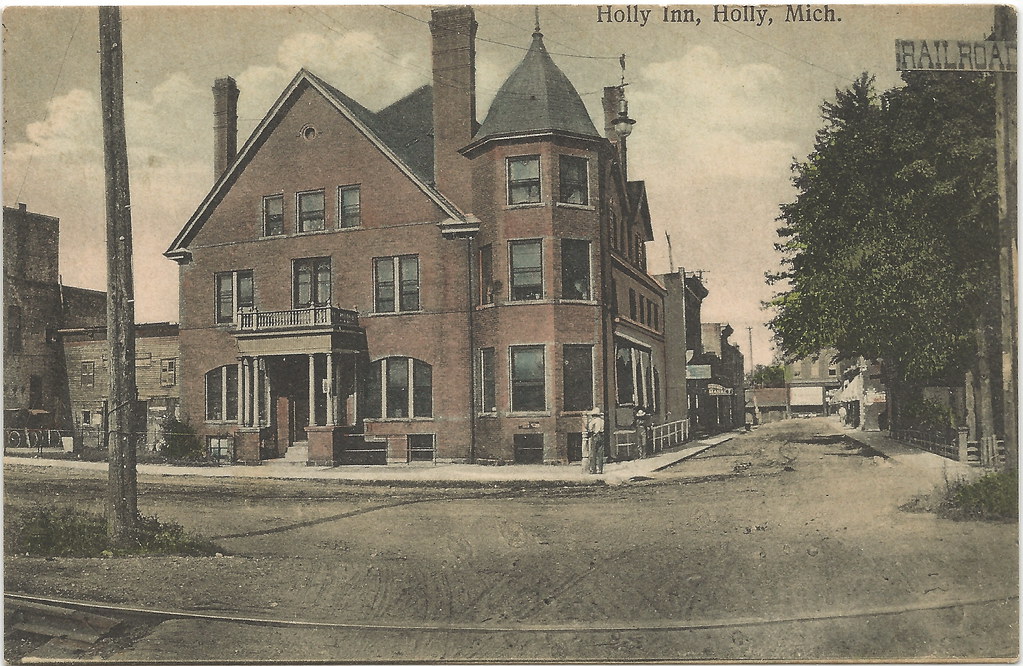 SE Holly MI 1910 Downtown Stores Businesses near the Holly… Flickr