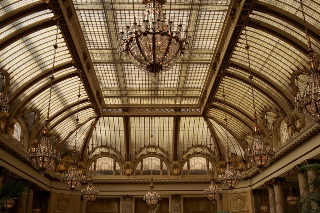 The Garden Court at Palace Hotel San Francisco en.wikipe… Flickr