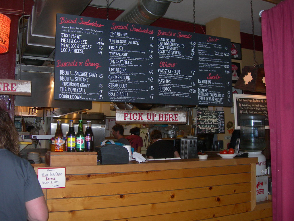 Pine City Biscuits Menu Board Portland, Oregon The owners … Flickr