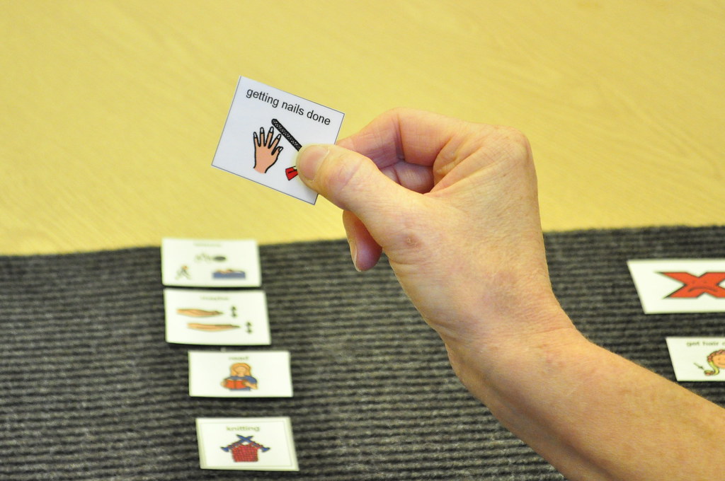 Talking Mats in action Demonstration of Talking Mats in us… Flickr