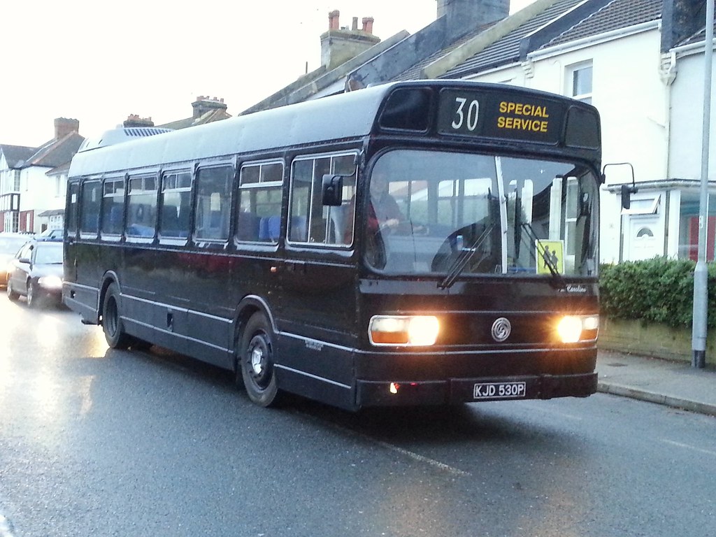 Leyland National KJD530P on Harrow Lane, Hastings!!!! Flickr