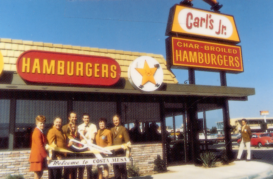 store front w_ carls jr, Carl's Jr., fast food, re… Flickr