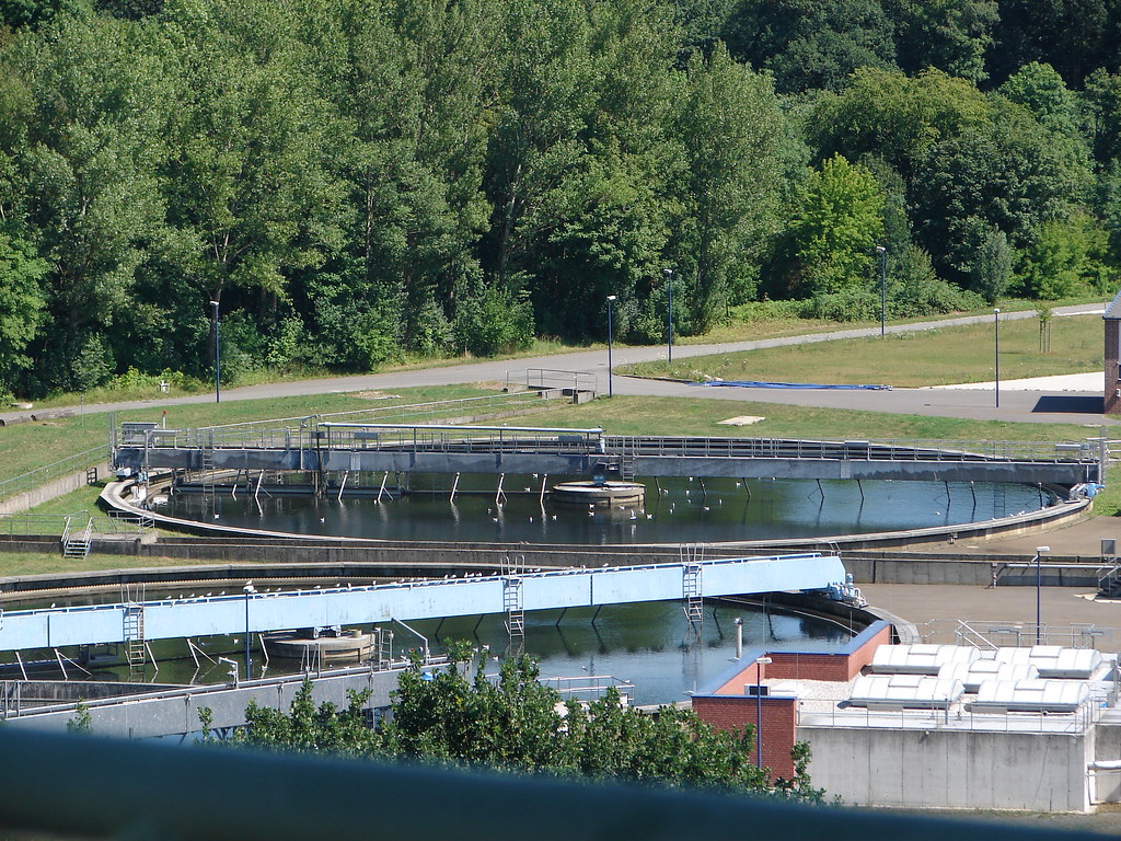 Sewage treatment plant Photo Credit Gwen Potter Flickr