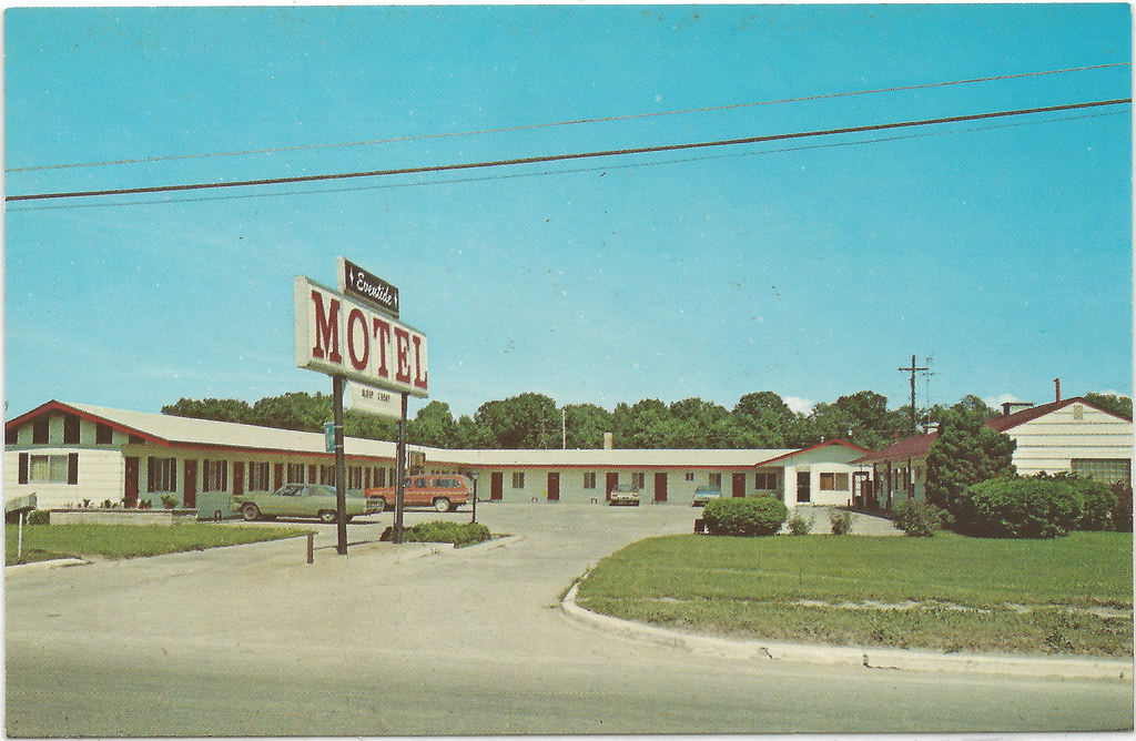 CEN Bay City MI Circa 1970 Roadside Motel The Eventide Mot… Flickr