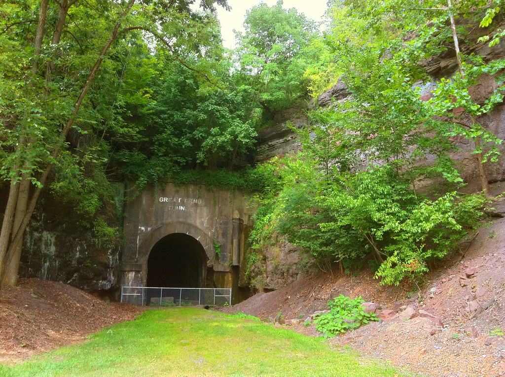 Great Bend Tunnel More than a mile long, this tunnel was s… Flickr