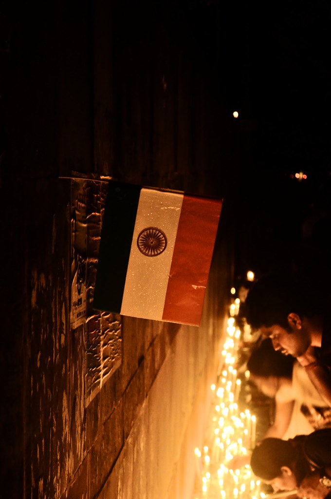 Indian National Flag Candle March in Noida Candle March … Flickr