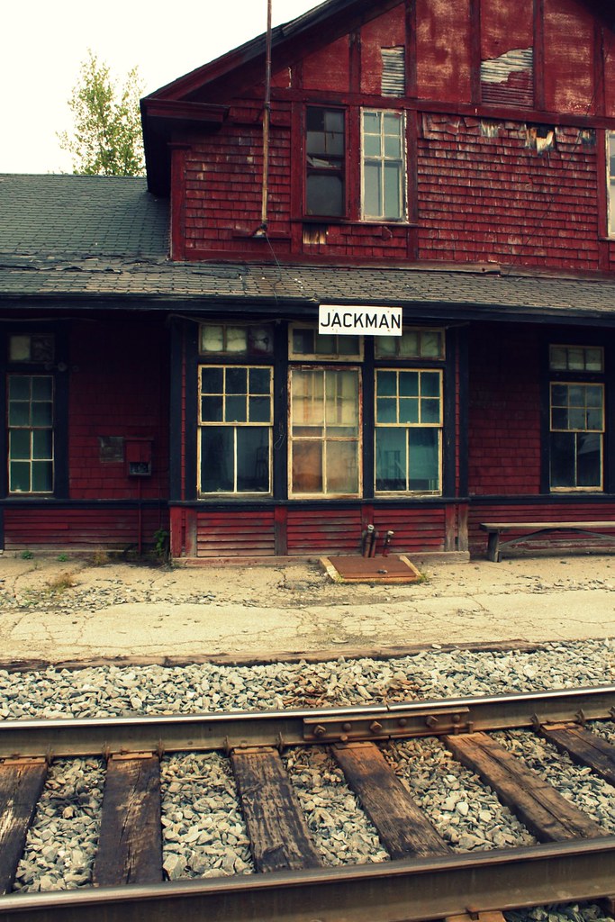 Jackman Station A beautiful old station in Jackman, Maine.… Flickr